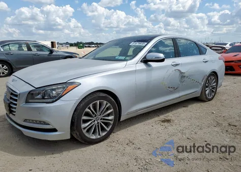 2017 Genesis G80 Base из США, поврежденный, VIN KMHGN4JE0HU195633